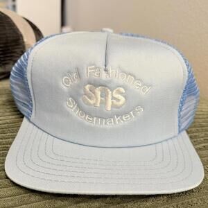 VTG SAS Trucker Hat Made USA Snapback Old Fashioned Shoemakers San Antonio Texas